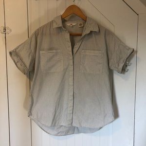 Levi’s short Sleeve Striped Button-up Sz. S